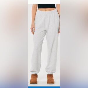 Hollister fleece Dad joggers size XX small short